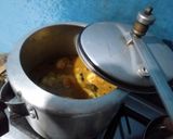 A picture of step 4 of Simple Egg Biryani.