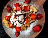 A picture of step 4 of Funnel Cake.