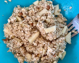 Foto del paso 3 de la receta: Galletas saludables de avena, plátano y manzana