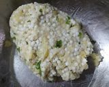 A picture of step 3 of Potato Sabudana Appe.