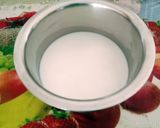 A picture of step 2 of Delicious chamsur Dana(Garden cress seeds)kheer.