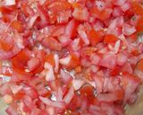Foto del paso 3 de la receta: Chuletas de cordero en procesado de verdeo y leche con tabuleh