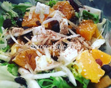 Foto del paso 7 de la receta: Ensalada Mezclum con naranja y queso de cabra
