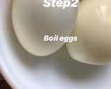 A picture of step 1 of Scotch egg.