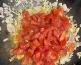 रेड सॉस पास्ता (red sauce pasta recipe in Hindi) रेसिपी चरण 3 फोटो