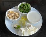 A picture of step 1 of Healthy Herb Mayonnaise / No Oil Mayonnaise.