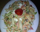 A picture of step 1 of Macaroni Salad.
