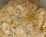 Foto del paso 4 de la receta: Pollo a la olla con crema 😋