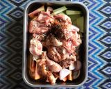 Foto langkah ke 4 dari resep Fillet Paha Ayam Panggang Sayuran.