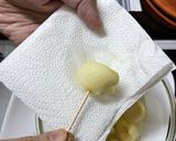 A picture of step 2 of Chocolatey Fruity Lollipop.