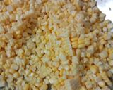A picture of step 1 of Crispy sweet corn fritters.