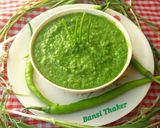 કાચા ટામેટા લીલા લસણ ની ચટણી (Raw Tomato Green Lasan Chutney Recipe In Gujarati) રેસીપી સ્ટેપ2ફોટો