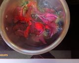 A picture of step 2 of Hibiscus Honey Lemon Tea.