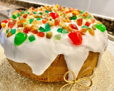 Foto del paso 11 de la receta: Pastel con sabor a Panettone (Cake with Panettone flavor)