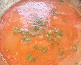 A picture of step 8 of Dhaba style Rajma masala kidney beans masala.