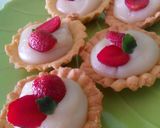 Foto langkah ke 4 dari resep Pie fla strawbery#fruitivity.