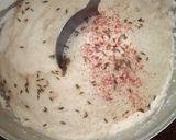 A picture of step 1 of Rava Idli.