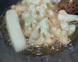 A picture of step 2 of Aloo gobhi dhaba style.
