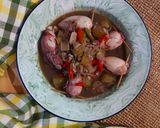Foto langkah ke 7 dari resep Cumi Isi Tahu Kuah Asam.