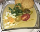 Foto del paso 8 de la receta Vichyssoise de puerro calabacín y patata con huevo (Vichisua)(crema de verdura)