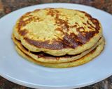 Foto del paso 5 de la receta: Hotcakes de banana (desayuno de campeones) 🥞🥇