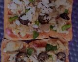A picture of step 7 of Bread pizza (Without Oven) Very Simple and Delicious In Taste😋.