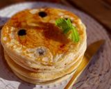 Foto del paso 6 de la receta: Pancakes con arándanos con sirope de arce