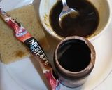 A picture of step 1 of Brown bread tiramisu without egg.
