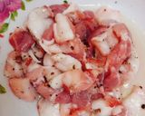 Hình bước làm 1 của món Bún xào thập cẩm