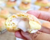 Foto langkah ke 12 dari resep Strawberry Sable Choux (Kue Sus Kulit renyah).
