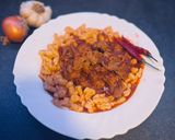 Zúza pörkölt korondi cserép edényben recept fázis 6 fotója