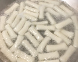 韓式泡菜五花肉炒年糕的食譜步驟1照片