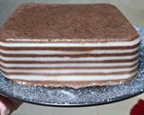 Foto langkah ke 4 dari resep Kue Lapis Coklat (Balapis Cokelat).