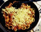 Hình bước làm 4 của món Mỳ Gnocchi với sốt cà chua và phomai