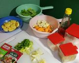 Foto langkah ke 1 dari resep Sapo tahu simple.