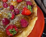 Une image de l'étape 7 de Tarte au flan aux framboises ou aux fruits 😃.