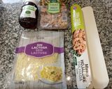 Foto del paso 1 de la receta: Masa de hojaldre sin gluten con pollo, queso y sirope de agave