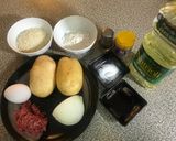 Foto del paso 1 de la receta: Korokke ~Croquetas de Papa Estilo Japonés~