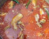 Gambar langkah 4 resipi Gulai Ayam.