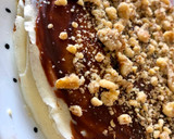 Foto del paso 2 de la receta: Pastel de creps 🥞🍫 con chocolate y nueces