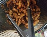 A picture of step 3 of Chicken vegetable shawarma.