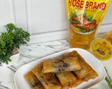 Foto langkah ke 7 dari resep Lumpia Ubi Ungu Keju Lumer.