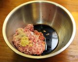 A picture of step 1 of Pork and Cabbage Dumplings.