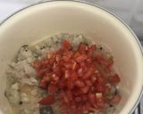 A picture of step 5 of Egg Kheema.