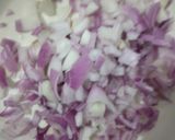 A picture of step 2 of Cucumber Raita..