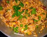 Schezwan Veg Biryani recipe step 2 photo