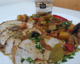 Foto del paso 11 de la receta: Redondo de Lomo blanco al horno en reducción domenech y ajonji con Soja