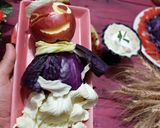 عکس مرحله 1 از دستور تزیین میوه ای