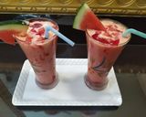 A picture of step 4 of Watermelon Smoothies.