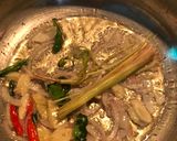 Gambar langkah 1 resipi Resepi Tomyam Daging.